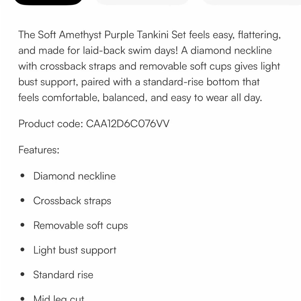 Lavender Ribbed Bikini Set - Picture 3 of 5